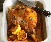 Gigot d'agneau au citron et aux herbes