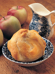 Grand-pères aux pommes cachées au four