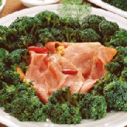 Gratin de jambon et brocoli