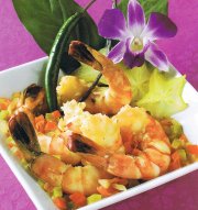 Grosses crevettes créoles