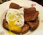 L'oeuf suprême à l'huile de truffes