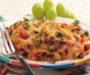 Lasagne mexicaine sur la cuisinière