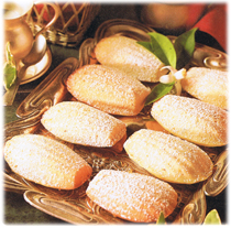 Madeleines à l'orange