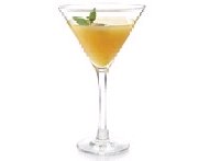 Martini  la mangue et  la menthe