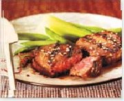 Mdaillons de boeuf GrilRouge Angus teriyaki grills 