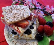 Mille feuilles aux petits fruits