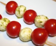 Mini brochettes de bocconcini