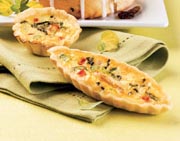 Mini-quiches au crabe