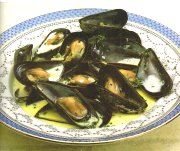 Moules  la crme