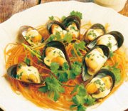 Moules et mayonnaise  la limette