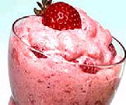 Mousse JELL-O aux fraises super fruitée