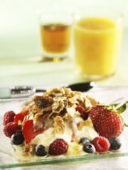 Muesli à l'érable et aux fruits des champs