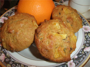 Muffin à l'orange (Auberge des Peulpiers)