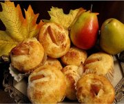 Muffins aux pommes à l'ancienne