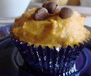 Muffins à la citrouille et aux pépites de chocolat