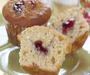 Muffins à la confiture