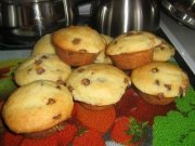 Muffins au chocolat et crème sûre