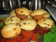 Muffins au chocolat  et crème sûre