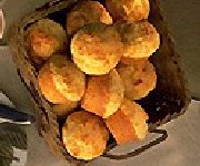 Muffins au Gouda et beurre de pommes