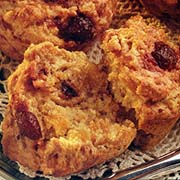 Muffins au son avec Canneberges et Abricots