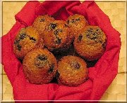 Muffins au son et aux bleuets 1