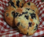 Muffins au yogourt et bleuets