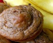 Muffins aux bananes et Nutella