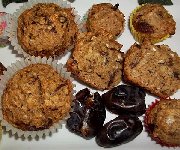 Muffins aux dattes 2