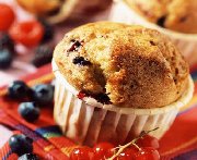 Muffins aux fraises fraîches (Franden)