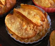 Muffins aux noix et aux pommes