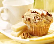 Muffins aux pommes et aux pacanes