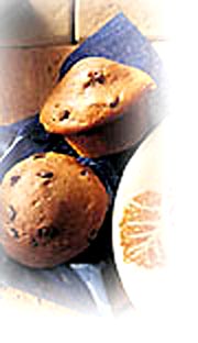 Muffins double chocolat aux amandes