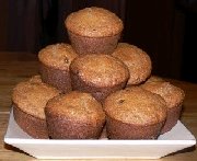 Muffins épicés au germe de blé