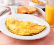 Omelette légère au cumin