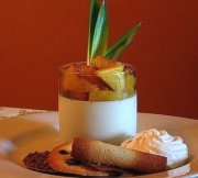 Panacotta  l'ananas caramlis