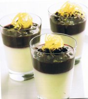 Panna cotta aux bleuets