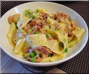 Pappardelle alla papalina