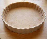 Flaky crust pie base 1