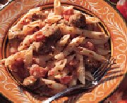 Penne à la saucisse italienne