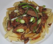 Penne et filet mignon