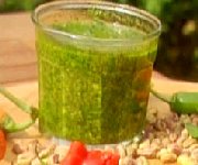 Pesto de coriandre piment