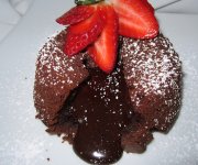 Petits gâteaux fondants au chocolat noir