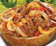 Petits pains au boeuf déchiqueté de la mijoteuse