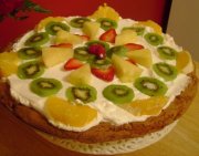 Pizza aux fruits de Natrel