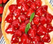 Pizza Fraise Mascarpone