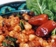 Pois chiches à la marocaine