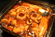 Poitrine de poulet à l'ananas