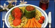 Poivrons farcis piquants