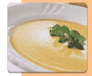 Potage de carottes aux épices