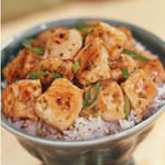 Poulet à l'orange et lait de noix de coco